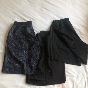 Set of 3 Men’s Lulu Lemon Shorts